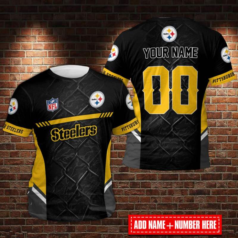 Pittsburgh Steelers Personalized T-Shirt