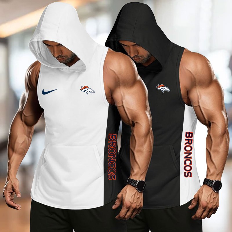 Denver Broncos Hooded Tank Top
