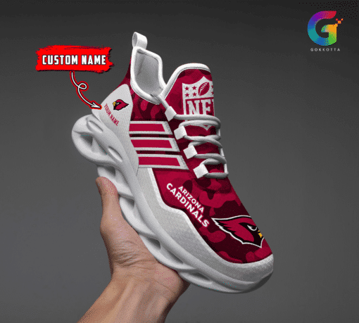 Unique Arizona Cardinals Running Sneakers