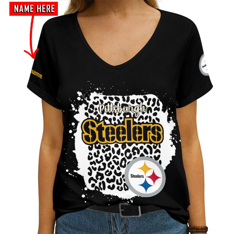 Pittsburgh Steelers V-neck Tee Style