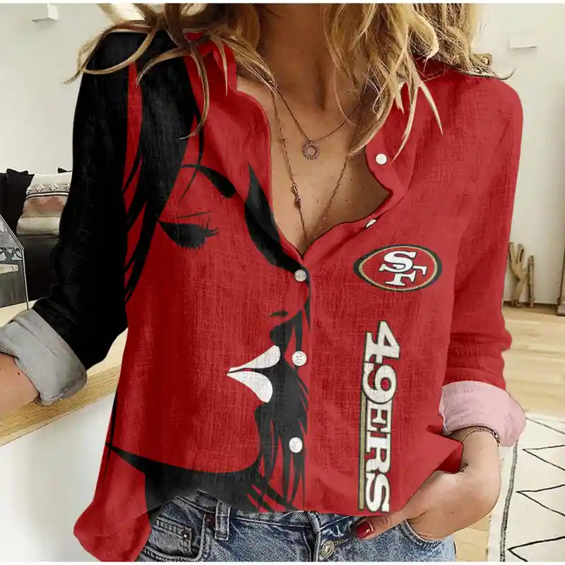 San Francisco 49ers Woman Shirt Front