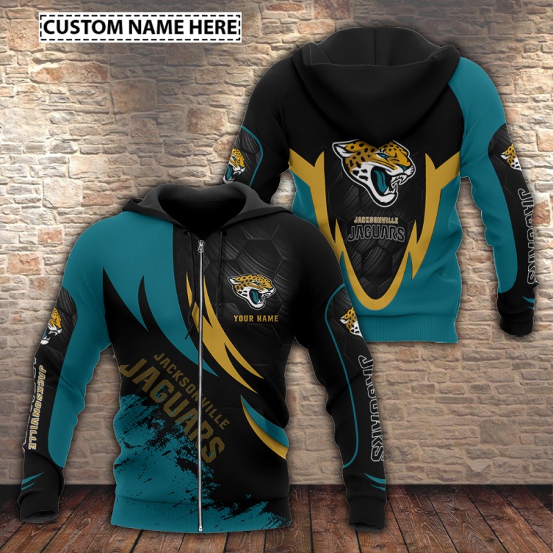 Jacksonville Jaguars Personalized Hoodie