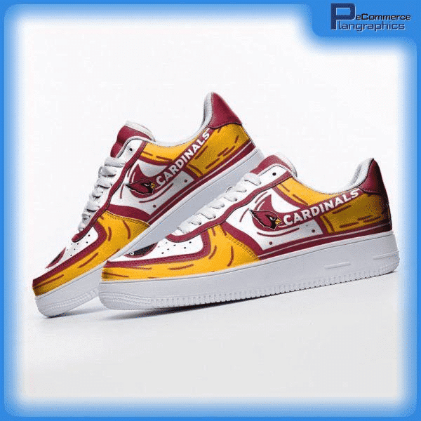 Arizona Cardinals NFL Air Force 1 Sneaker Side View