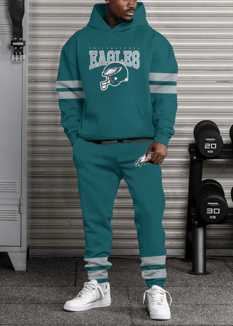 Philadelphia Eagles Combo Hoodie Set