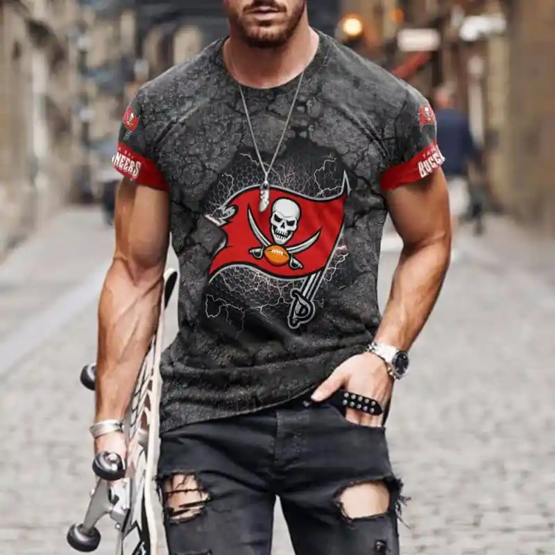 Tampa Bay Buccaneers T-Shirt Back View