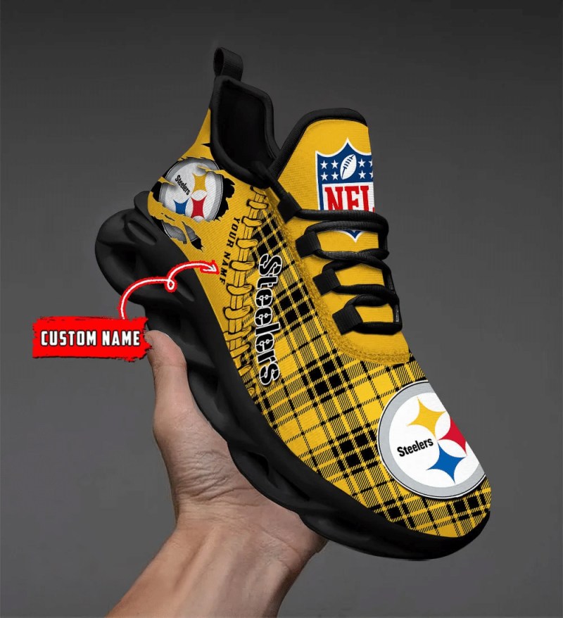 Pittsburgh Steelers Yezy Sneakers 4