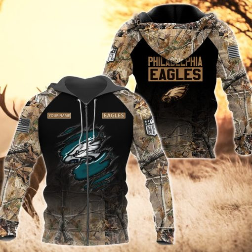 Philadelphia Eagles Personalized Sweater Design