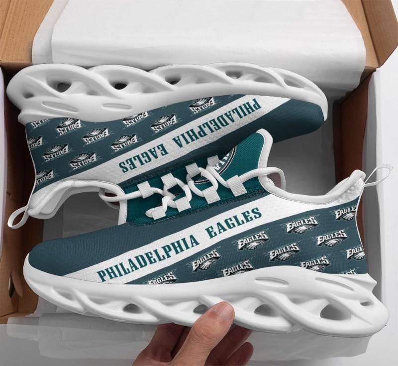 Philadelphia Eagles Yezy Running Sneakers
