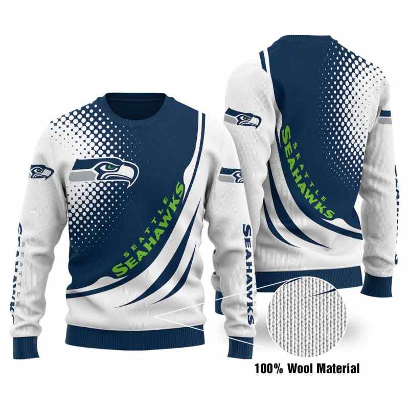 Seattle Seahawks Ugly Christmas Sweater