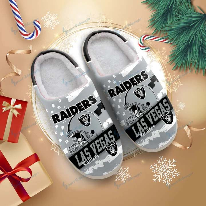 Las Vegas Raiders Slipper