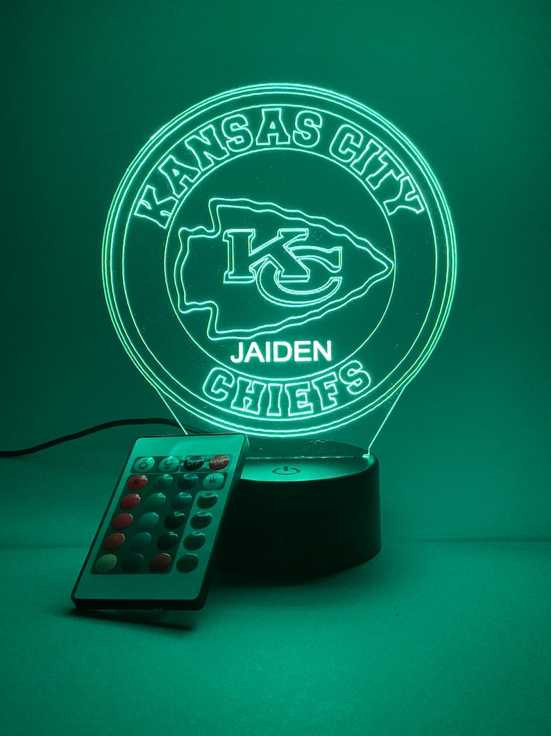 Kansas City Chiefs Lamp 10