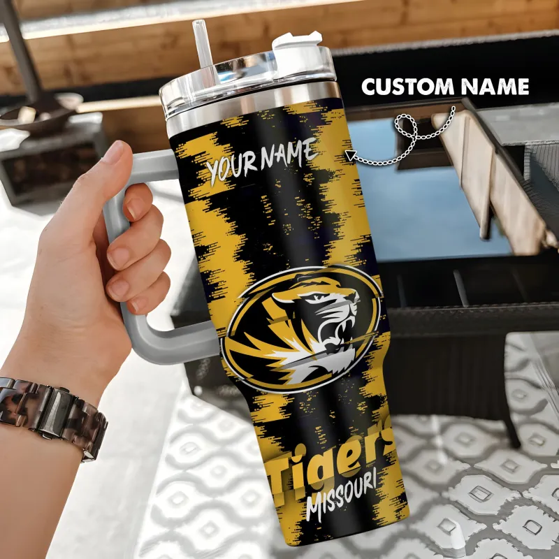Personalized Missouri Tigers Tumbler
