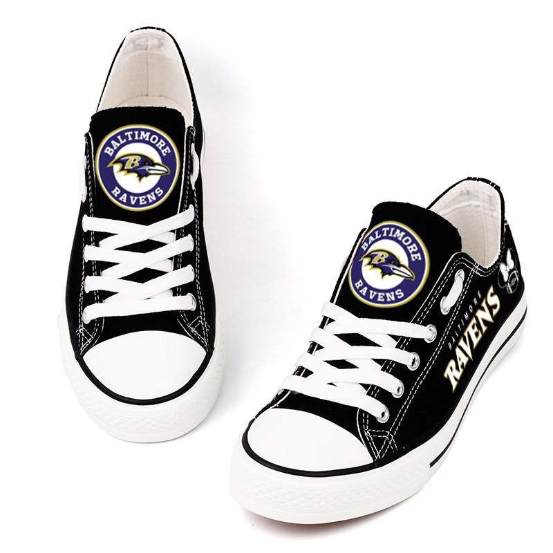 Baltimore Ravens New Low Top Side View