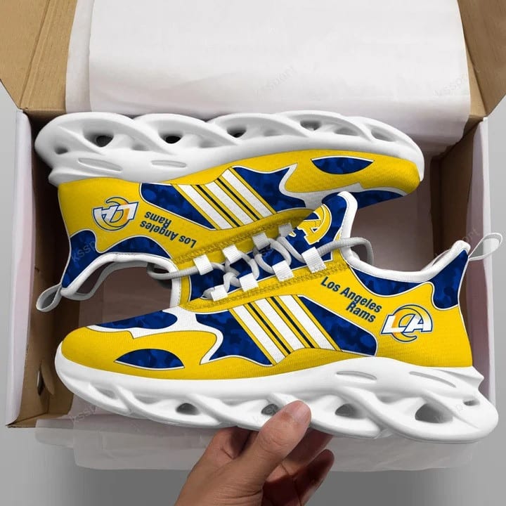 Los Angeles Rams Yezy Running Sneakers