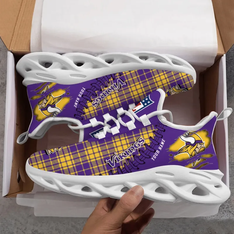 Minnesota Vikings Personalized Yezy Sneakers