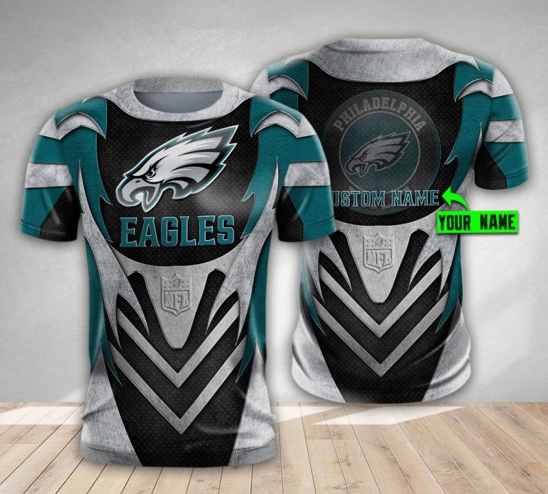 Philadelphia Eagles Personalized All Over Printed Sweater