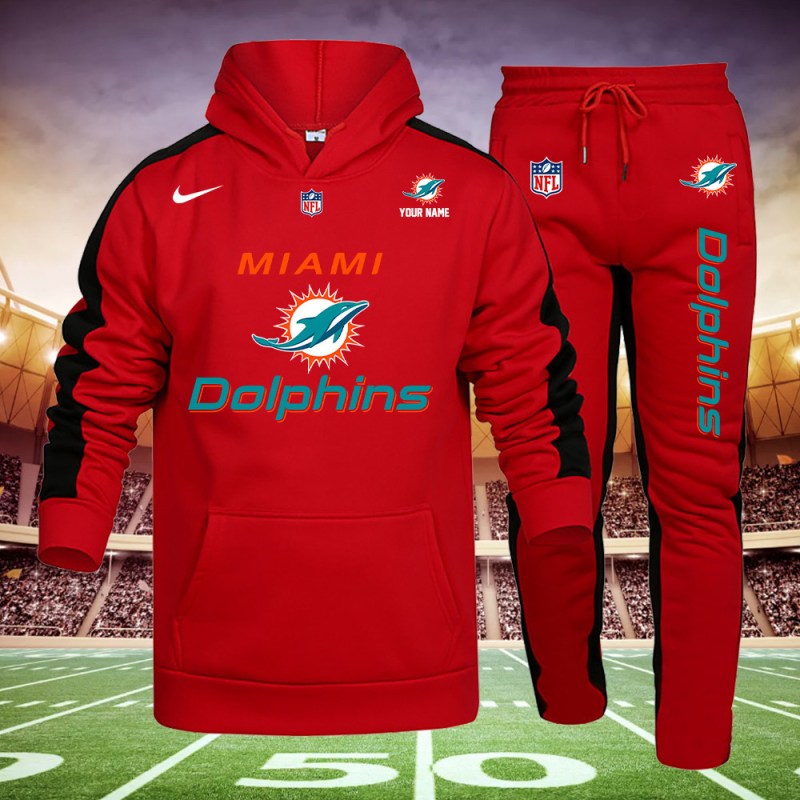 Miami Dolphins Hoodie and Sweatpants