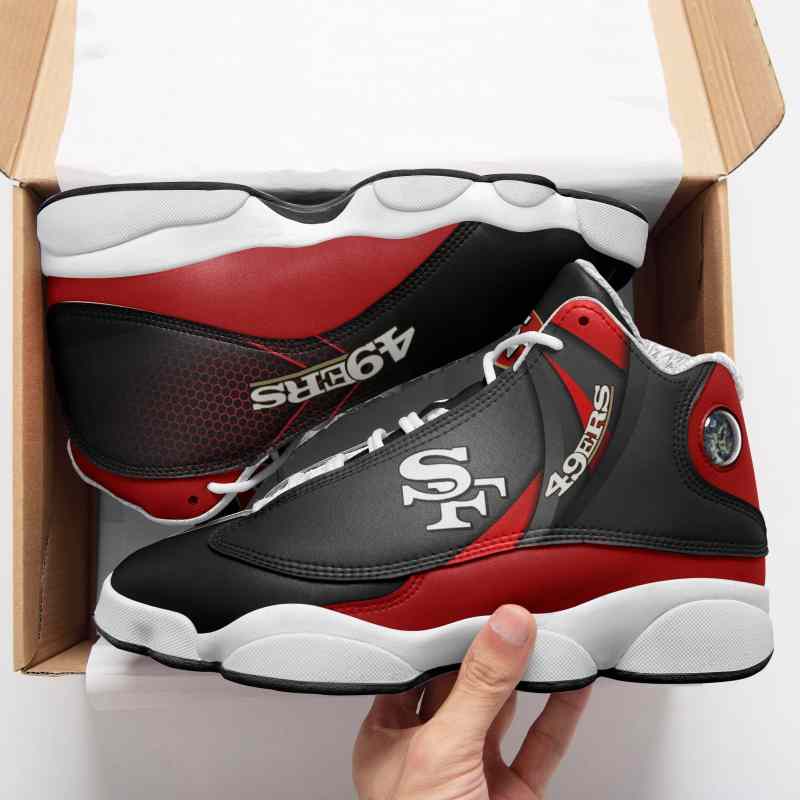 San Francisco 49ers Air JD13 Sneakers