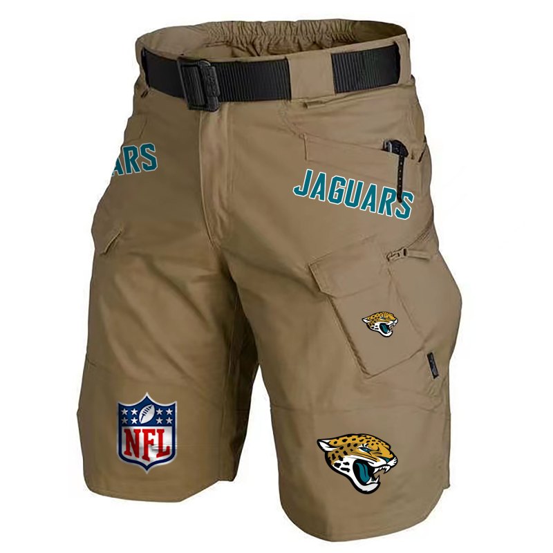 E-Dark Khaki Jacksonville Jaguars Shorts