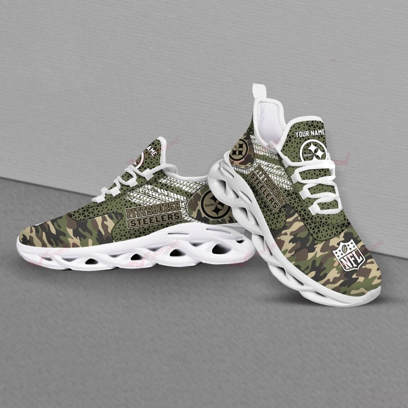 Pittsburgh Steelers Personalized Yezy Running Sneakers 2