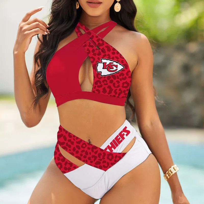 Kansas City Chiefs Women's Bikini Swimsuit