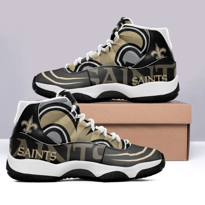 New Orleans Saints AJD11 Sneakers Back View