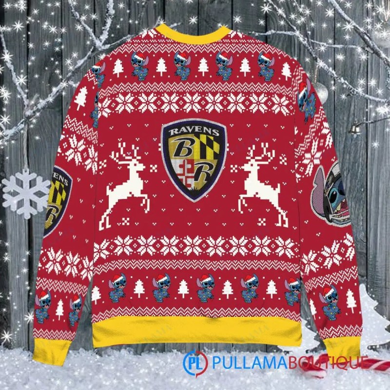 Baltimore Ravens Ugly Sweater Design