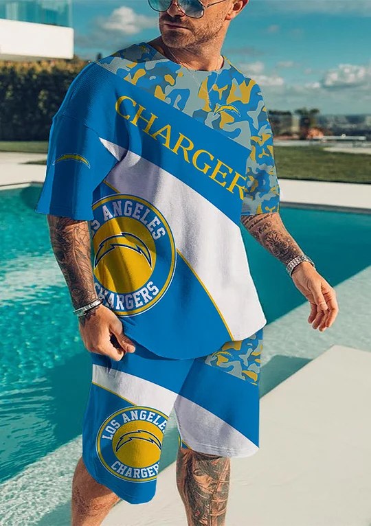 Los Angeles Chargers T-shirt and Shorts