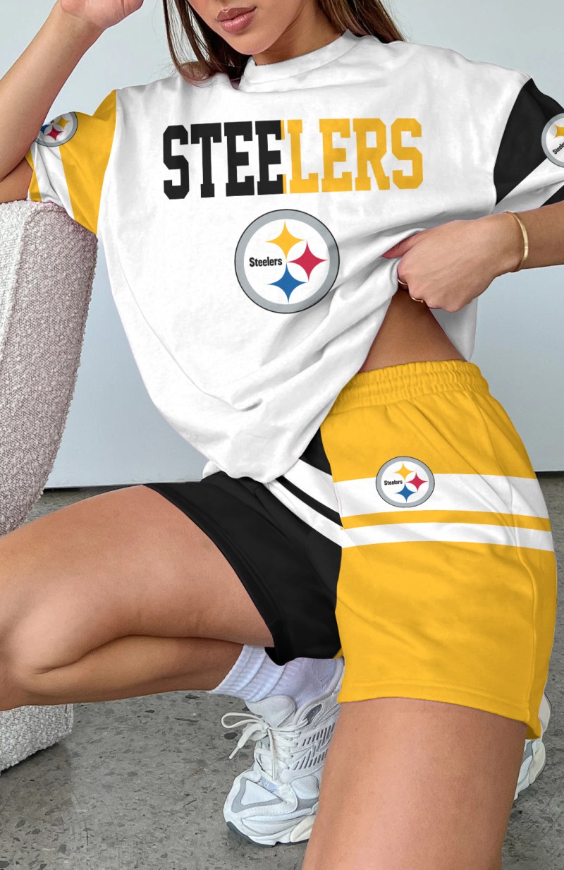 Pittsburgh Steelers Limited Edition Top And Shorts 2