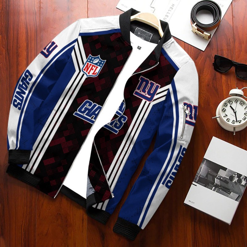 New York Giants Bomber Jacket Detail