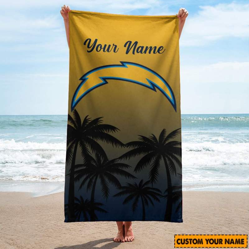 Los Angeles Chargers Beach Towel