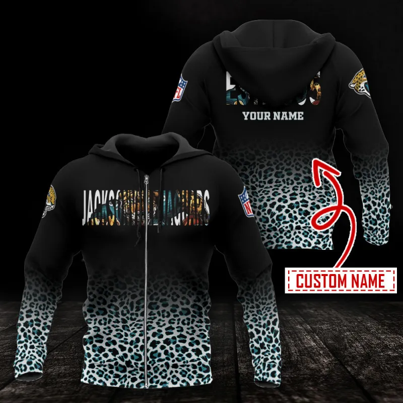 Jacksonville Jaguars Hoodie - Back View