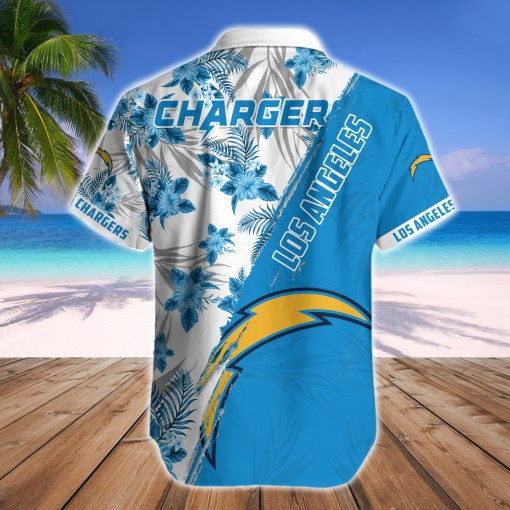 Los Angeles Chargers Button Shirt