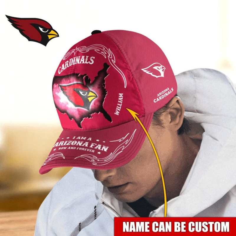 Customized Arizona Cardinals Baseball Cap