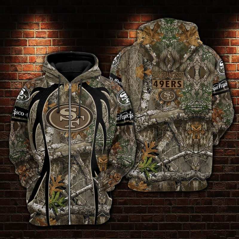 San Francisco 49ers Realtree Hoodie
