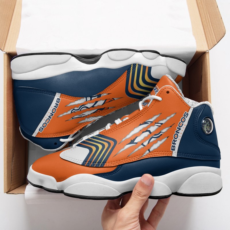 Denver Broncos AJD13 Sneakers Side View