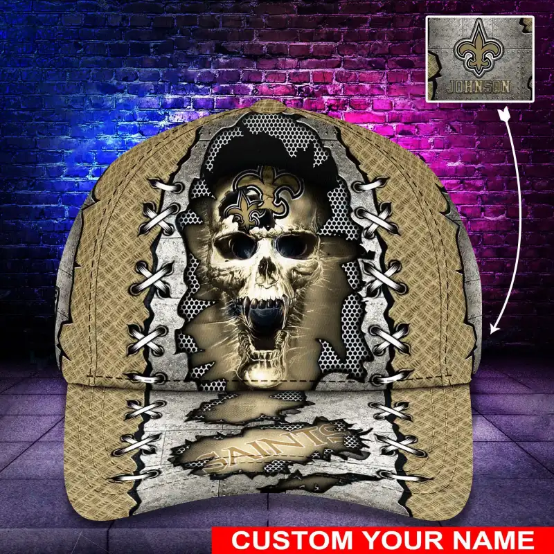 New Orleans Saints Personalized Classic Cap