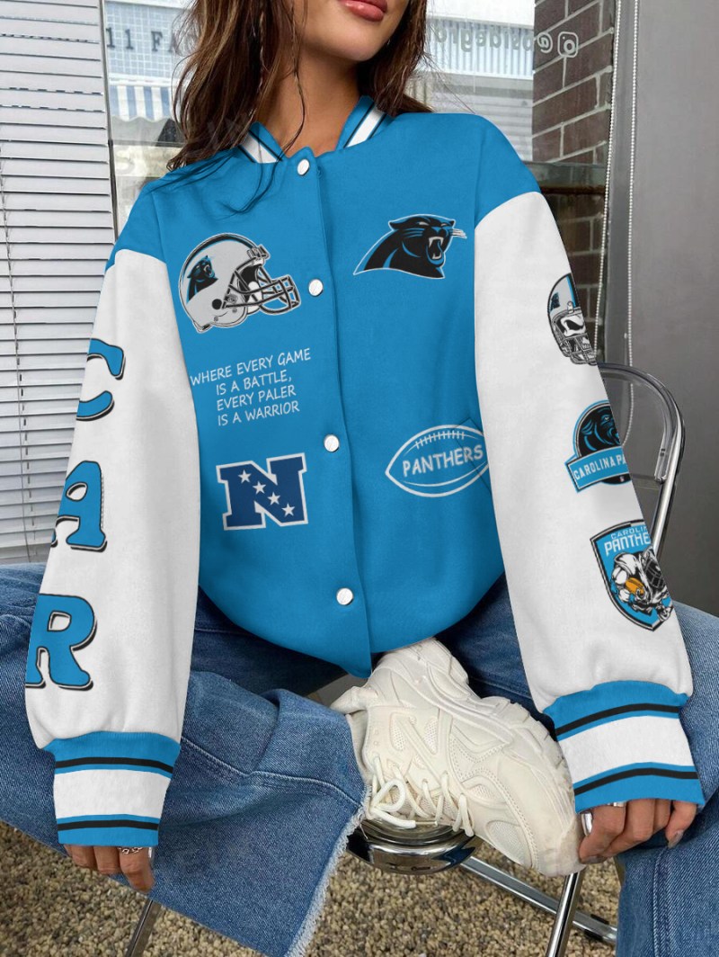 Carolina Panthers Varsity Jacket