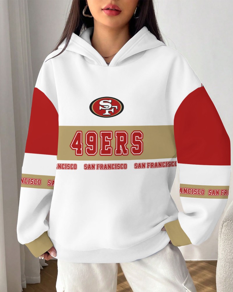 San Francisco 49ers Hoodie Detail