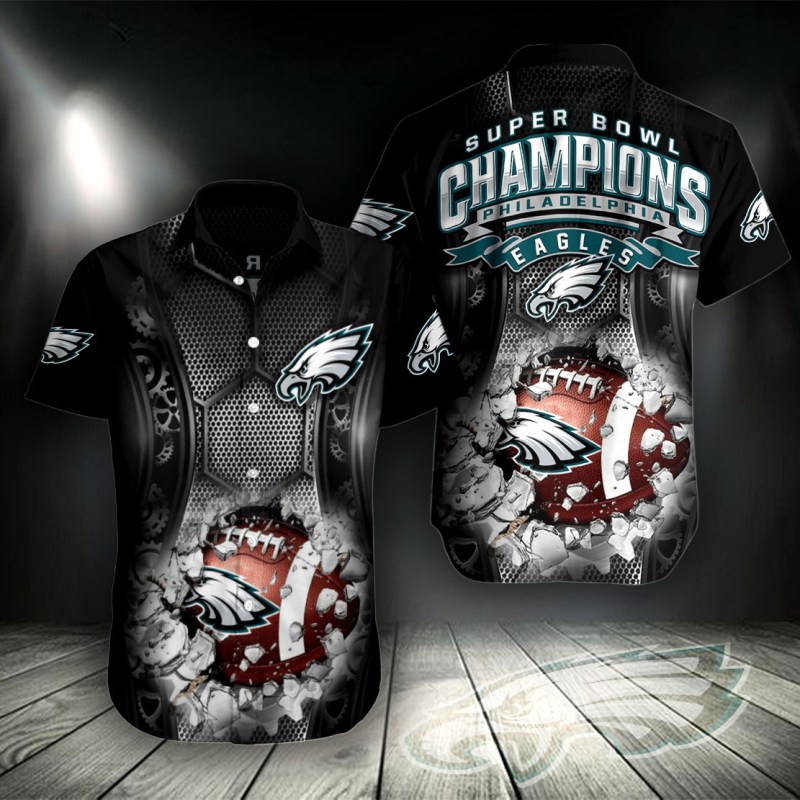 Philadelphia Eagles Button Shirt