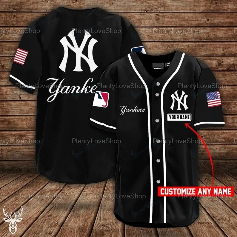 Baseball Jersey Front View