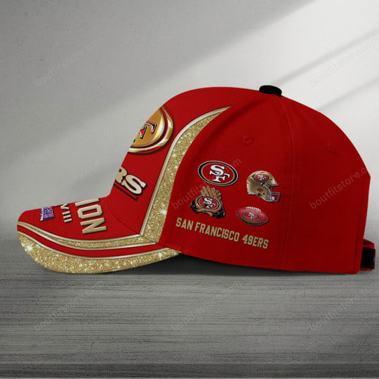 San Francisco 49ers Cap Side View