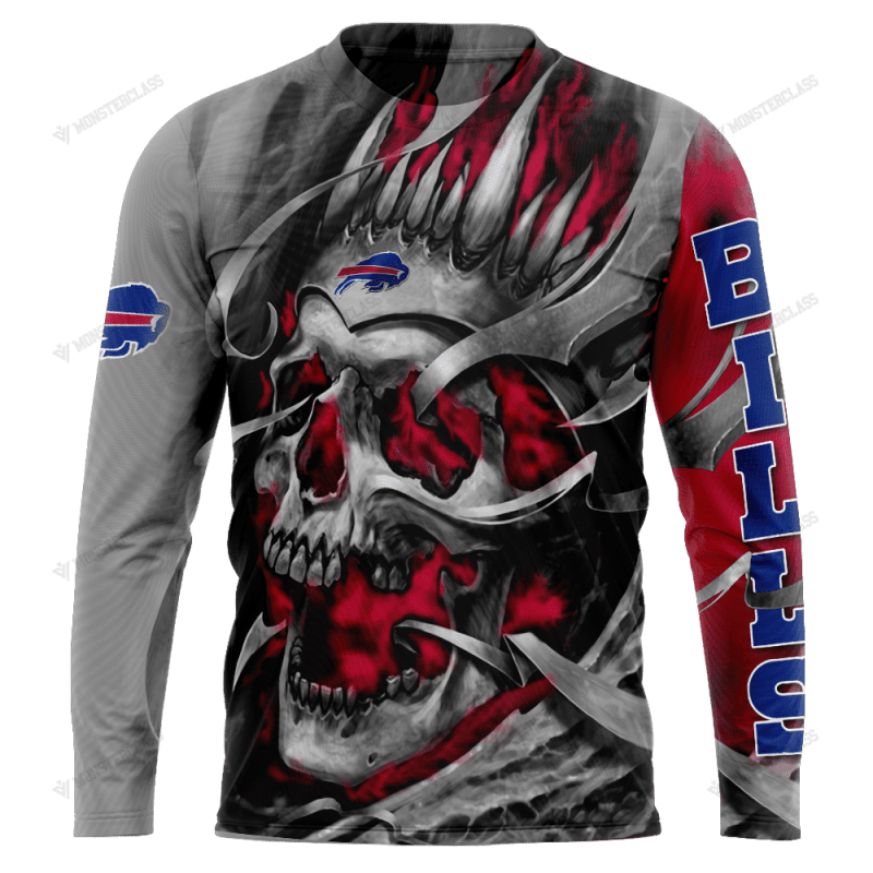 Buffalo Bills Hoodie Sweatshirt Detail View