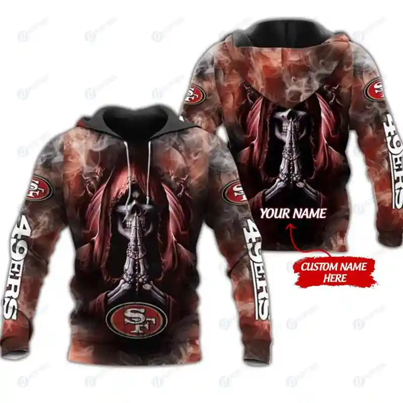 San Francisco 49ers Personalized Ugly Christmas Sweater