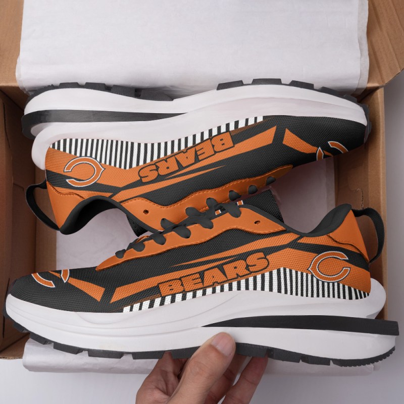 Chicago Bears Sport Sneakers Back View