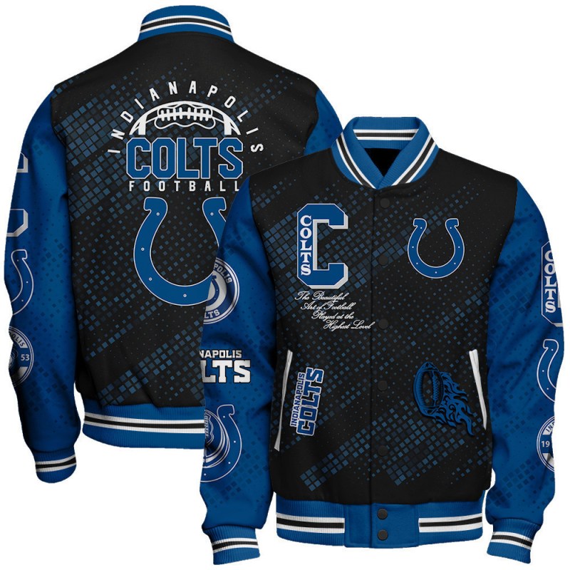 Indianapolis Colts Unisex Varsity Jacket Image 1