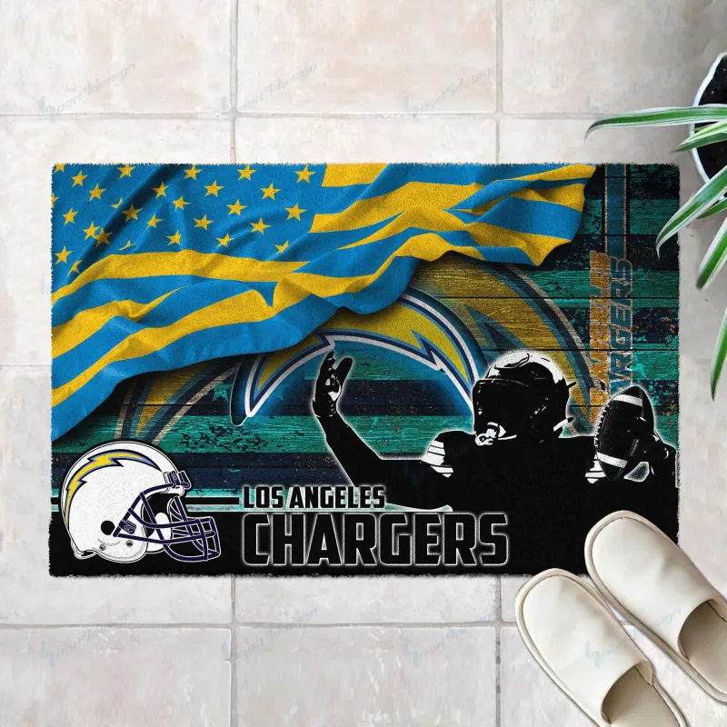 Los Angeles Chargers Doormat