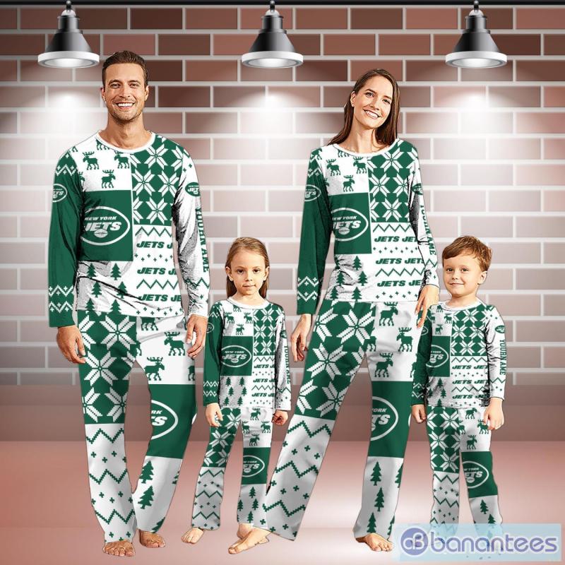 New York Jets Pajamas - Christmas Gift for Family