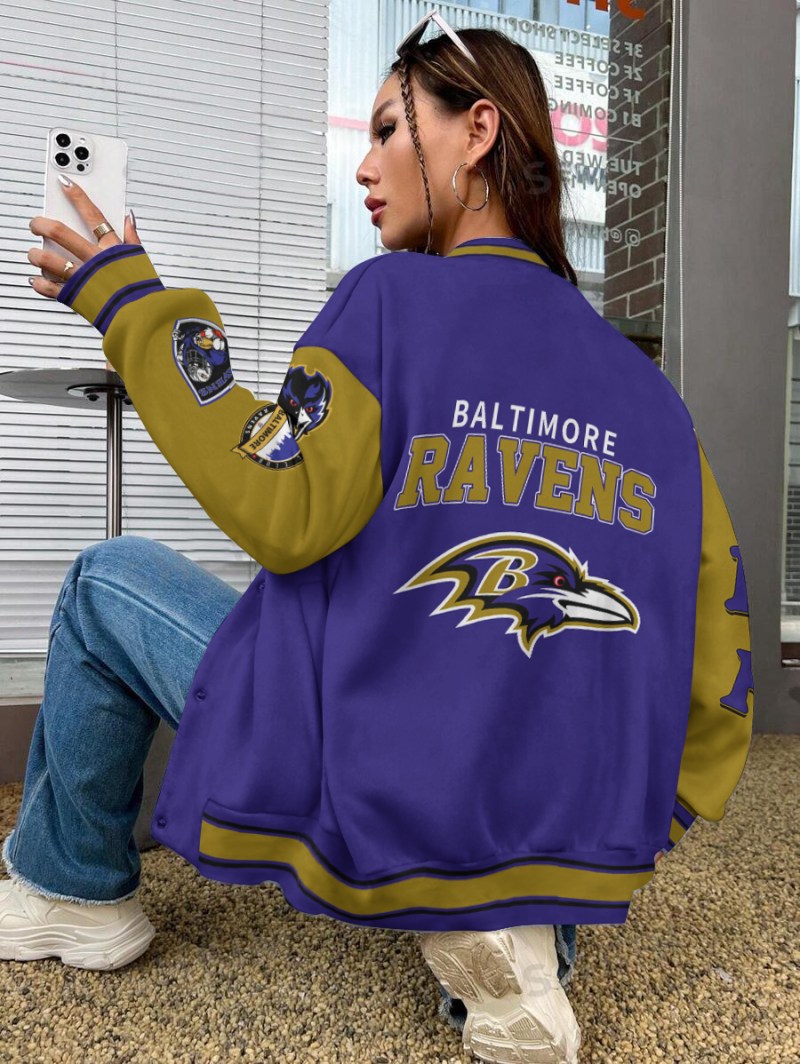 Baltimore Ravens Jacket Detail