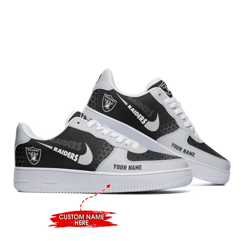 Las Vegas Raiders Personalized AF1 Shoes